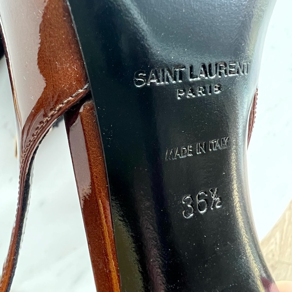Saint Laurent Dune Slingback Pumps - Picture 8 of 16